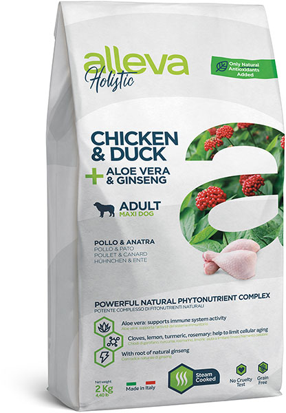 Holistic Chicken & Duck + Aloe vera & Ginseng Maxi